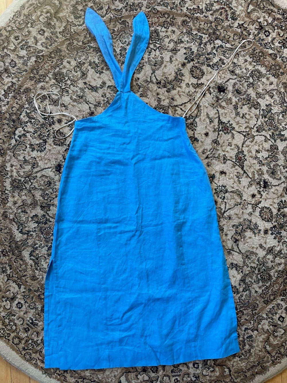 Little Moon Bright Blue Midi Sundress